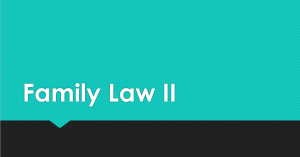 family law 2