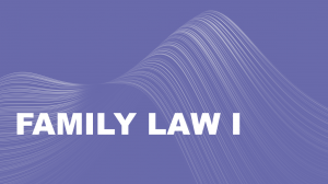 family law I