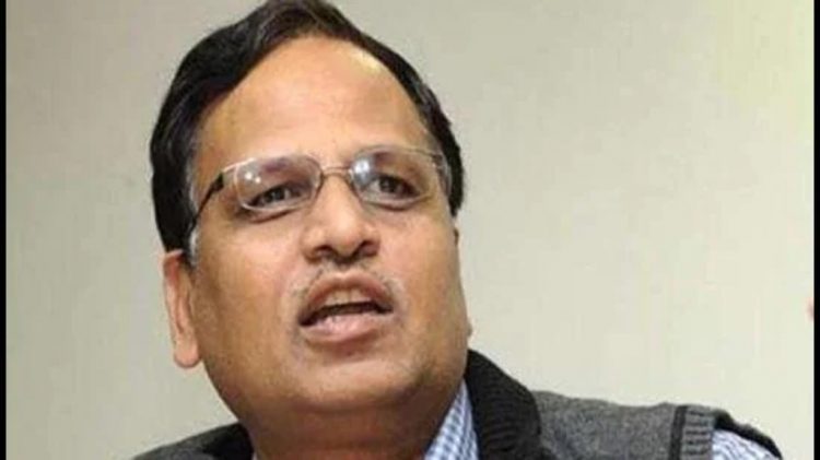 app minister Satyendar Jain ed custody