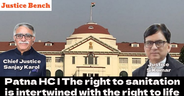 the right to sanitation is intertwined with the right to life