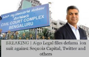 BREAKING | Algo Legal files defamation suit against Sequoia Capital, Twitter and others