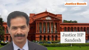 Justice HP Sandesh records the details of the transfer threat.