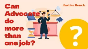 can advocate more than one job